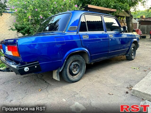 Синий ВАЗ 2107, объемом двигателя 1.5 л и пробегом 52 тыс. км за 1750 $, фото 1 на Automoto.ua
