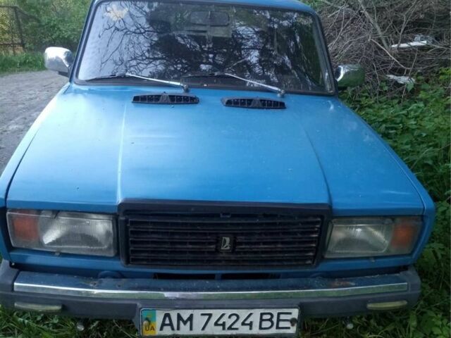 Синій ВАЗ 2107, об'ємом двигуна 0 л та пробігом 300 тис. км за 800 $, фото 1 на Automoto.ua