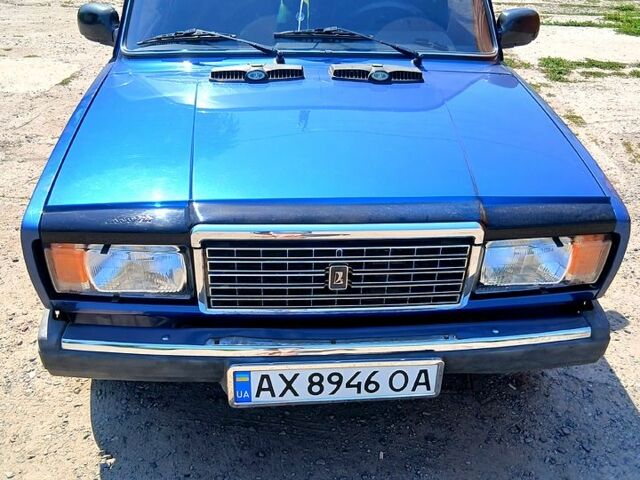 Синий ВАЗ 2107, объемом двигателя 1.5 л и пробегом 63 тыс. км за 2000 $, фото 1 на Automoto.ua