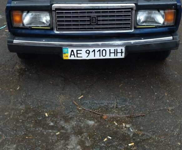 Синий ВАЗ 2107, объемом двигателя 1.45 л и пробегом 150 тыс. км за 920 $, фото 1 на Automoto.ua