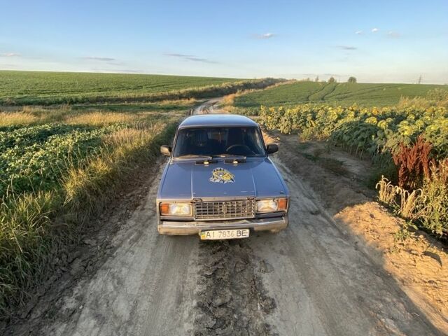 Синій ВАЗ 2107, об'ємом двигуна 1.5 л та пробігом 56 тис. км за 671 $, фото 1 на Automoto.ua
