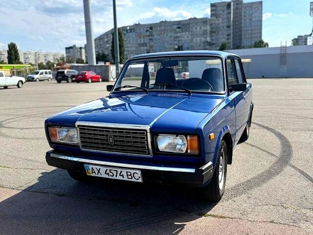 Синий ВАЗ 2107, объемом двигателя 1.6 л и пробегом 48 тыс. км за 1600 $, фото 1 на Automoto.ua