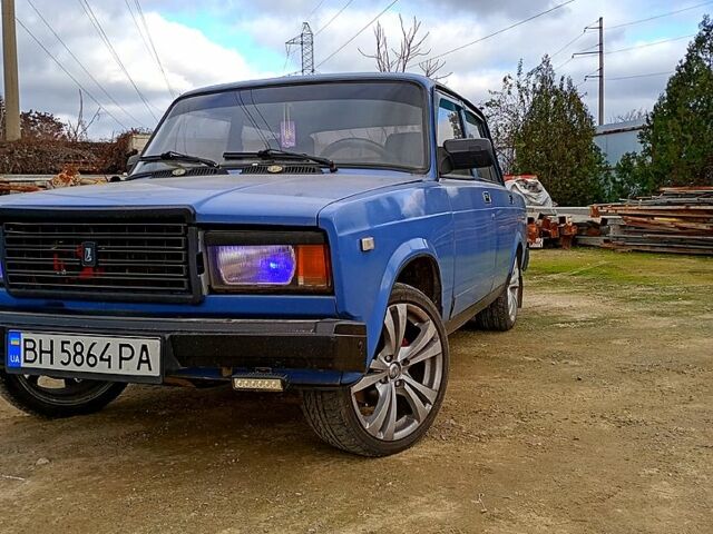 Синій ВАЗ 2107, об'ємом двигуна 1.6 л та пробігом 80 тис. км за 1500 $, фото 1 на Automoto.ua