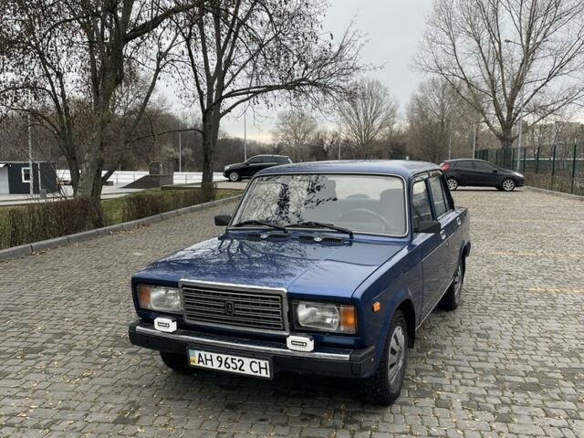 Синий ВАЗ 2107, объемом двигателя 1.5 л и пробегом 56 тыс. км за 1900 $, фото 1 на Automoto.ua