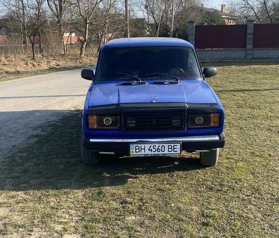 Синій ВАЗ 2107, об'ємом двигуна 1.5 л та пробігом 3 тис. км за 1700 $, фото 1 на Automoto.ua