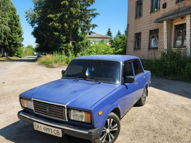 Синій ВАЗ 2107, об'ємом двигуна 1.5 л та пробігом 100 тис. км за 2100 $, фото 1 на Automoto.ua