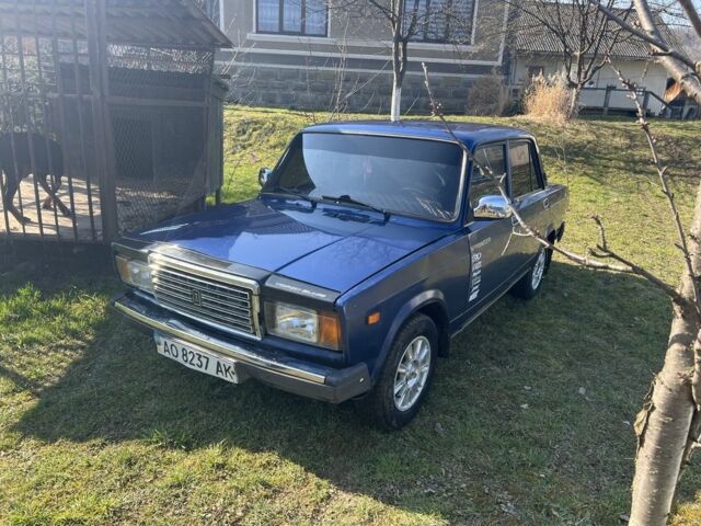 Синий ВАЗ 2107, объемом двигателя 1.7 л и пробегом 70 тыс. км за 750 $, фото 1 на Automoto.ua