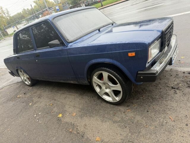 Синій ВАЗ 2107, об'ємом двигуна 1.5 л та пробігом 55 тис. км за 1797 $, фото 1 на Automoto.ua