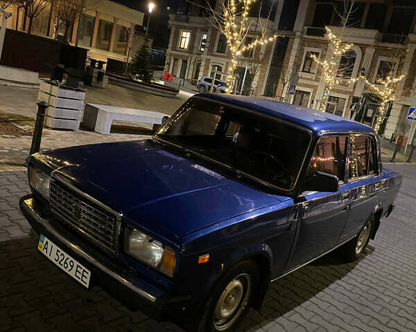 Синий ВАЗ 2107, объемом двигателя 1.6 л и пробегом 220 тыс. км за 2500 $, фото 1 на Automoto.ua