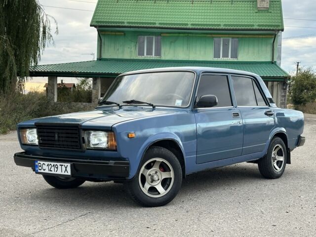 Синий ВАЗ 2107, объемом двигателя 1.6 л и пробегом 126 тыс. км за 2250 $, фото 1 на Automoto.ua