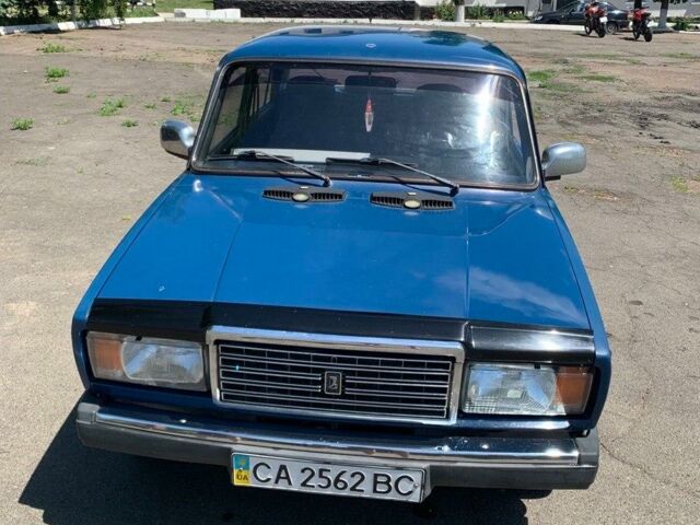 Синий ВАЗ 2107, объемом двигателя 1.6 л и пробегом 193 тыс. км за 2000 $, фото 1 на Automoto.ua
