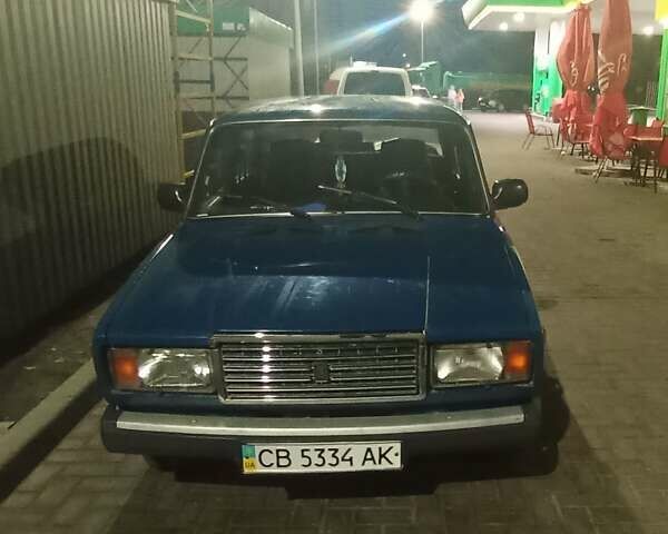 Синій ВАЗ 2107, об'ємом двигуна 1.8 л та пробігом 128 тис. км за 1800 $, фото 1 на Automoto.ua