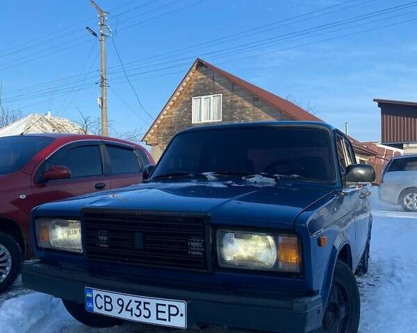 Синій ВАЗ 2107, об'ємом двигуна 1.5 л та пробігом 150 тис. км за 1700 $, фото 1 на Automoto.ua