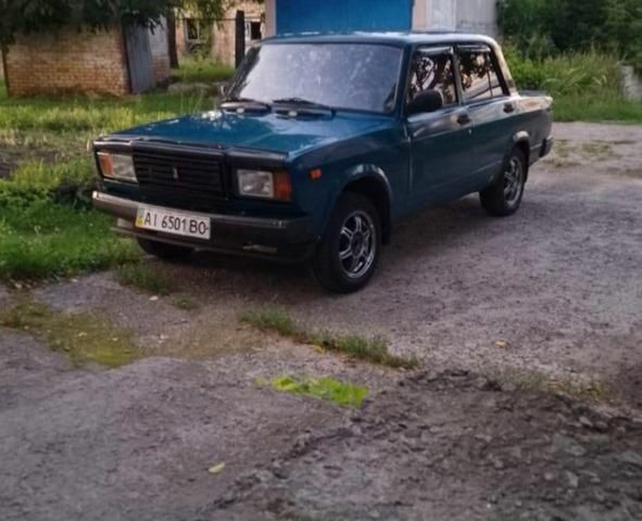 Синий ВАЗ 2107, объемом двигателя 1.5 л и пробегом 92 тыс. км за 1500 $, фото 1 на Automoto.ua