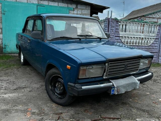 Синій ВАЗ 2107, об'ємом двигуна 1.6 л та пробігом 60 тис. км за 1150 $, фото 1 на Automoto.ua