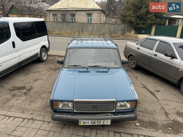 Синий ВАЗ 2107, объемом двигателя 0 л и пробегом 991 тыс. км за 1100 $, фото 1 на Automoto.ua