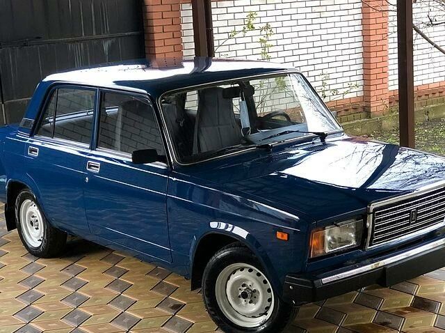 Синий ВАЗ 2107, объемом двигателя 1.6 л и пробегом 27 тыс. км за 20 $, фото 1 на Automoto.ua
