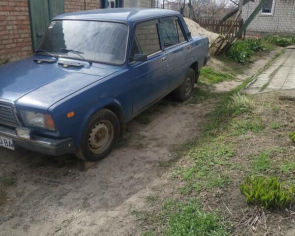 Синій ВАЗ 2107, об'ємом двигуна 1.6 л та пробігом 140 тис. км за 1500 $, фото 1 на Automoto.ua