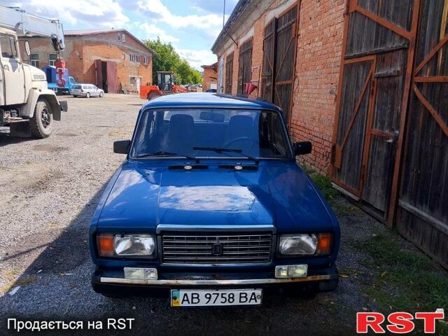 Синий ВАЗ 2107, объемом двигателя 1.5 л и пробегом 83 тыс. км за 1350 $, фото 1 на Automoto.ua
