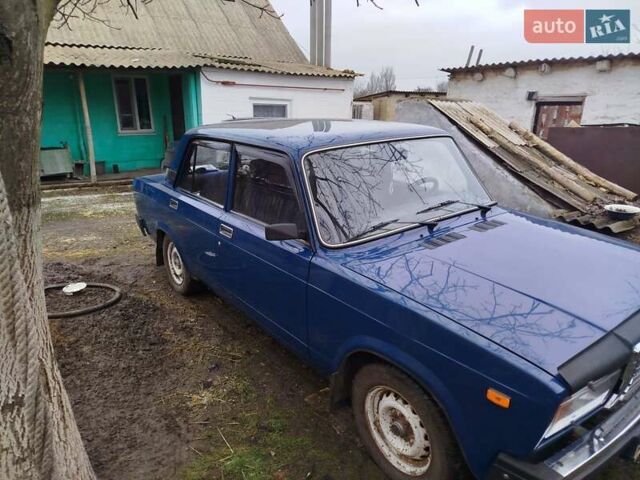 Синий ВАЗ 2107, объемом двигателя 1.45 л и пробегом 86 тыс. км за 70000 $, фото 1 на Automoto.ua