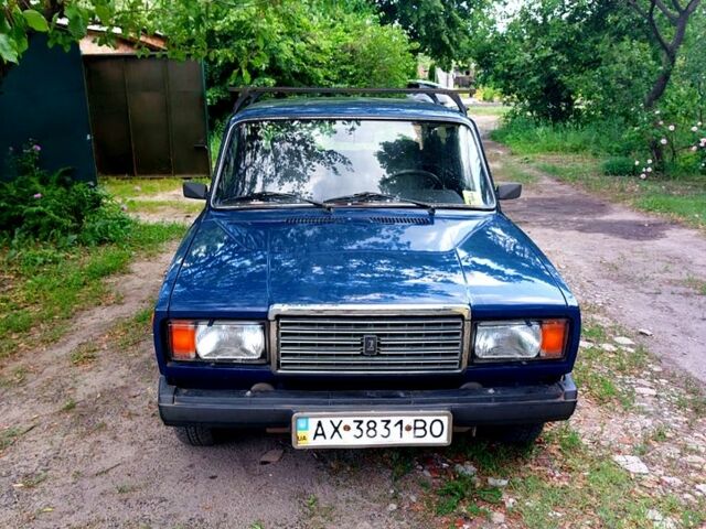 Синій ВАЗ 2107, об'ємом двигуна 1.5 л та пробігом 0 тис. км за 1000 $, фото 1 на Automoto.ua