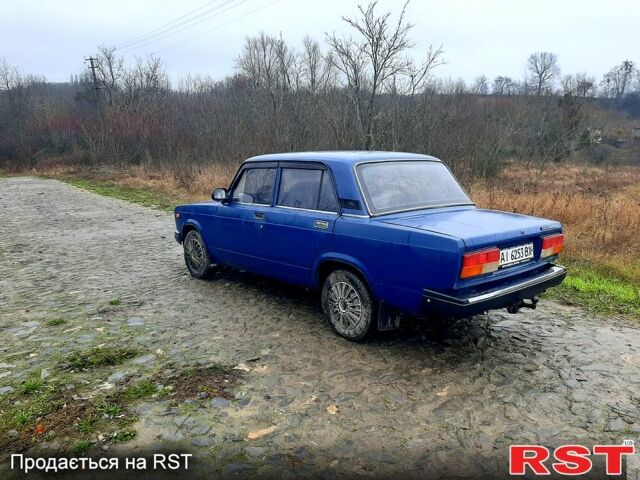 Синий ВАЗ 2107, объемом двигателя 1.5 л и пробегом 112 тыс. км за 1400 $, фото 1 на Automoto.ua