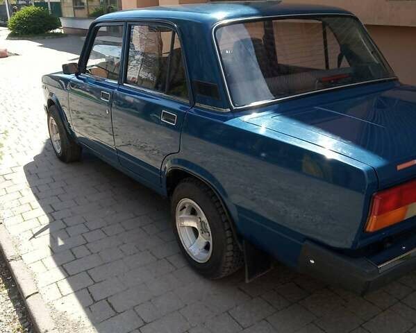 Синий ВАЗ 2107, объемом двигателя 1.5 л и пробегом 50 тыс. км за 2000 $, фото 1 на Automoto.ua