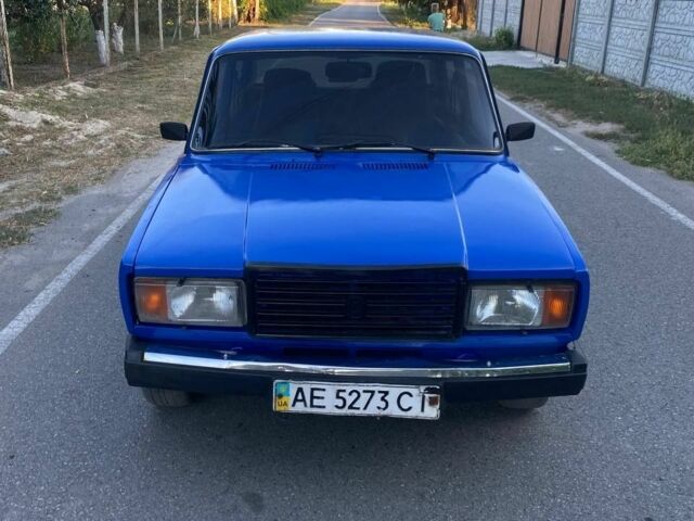 Синий ВАЗ 2107, объемом двигателя 1.6 л и пробегом 90 тыс. км за 898 $, фото 1 на Automoto.ua