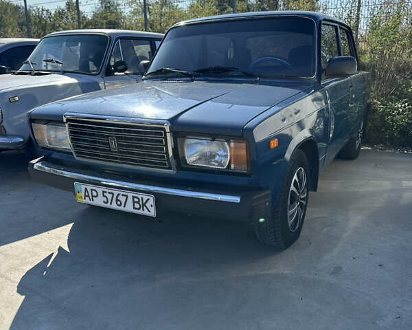 Синий ВАЗ 2107, объемом двигателя 1.45 л и пробегом 160 тыс. км за 1700 $, фото 1 на Automoto.ua