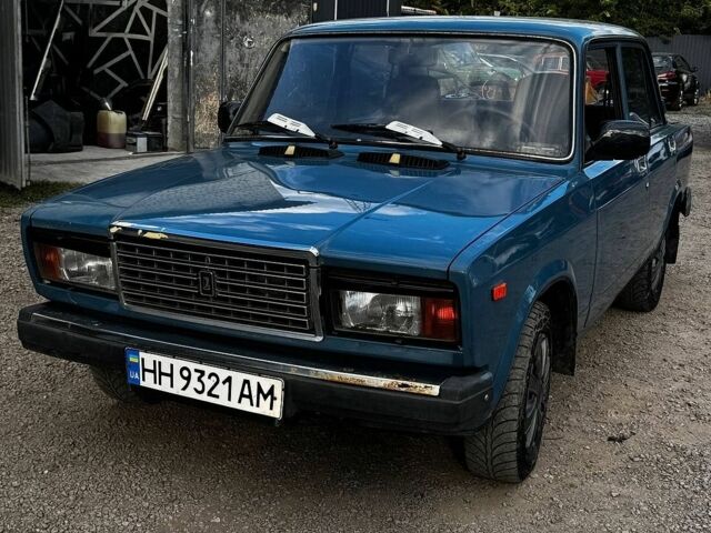 Синій ВАЗ 2107, об'ємом двигуна 1.57 л та пробігом 155 тис. км за 1000 $, фото 1 на Automoto.ua