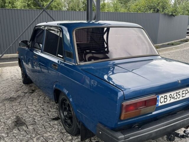 Синий ВАЗ 2107, объемом двигателя 1.5 л и пробегом 147 тыс. км за 1495 $, фото 1 на Automoto.ua