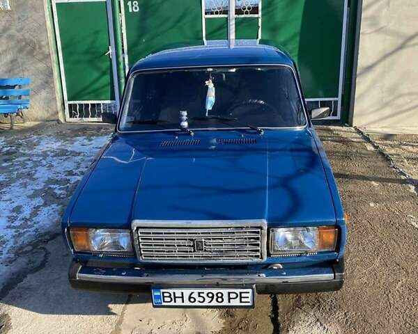 Синий ВАЗ 2107, объемом двигателя 1.5 л и пробегом 51 тыс. км за 2500 $, фото 1 на Automoto.ua