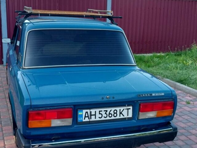 Синий ВАЗ 2107, объемом двигателя 1.6 л и пробегом 57 тыс. км за 2500 $, фото 1 на Automoto.ua