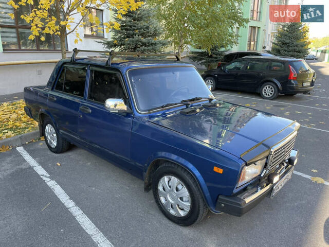 Синий ВАЗ 2107, объемом двигателя 1.45 л и пробегом 59 тыс. км за 1450 $, фото 1 на Automoto.ua