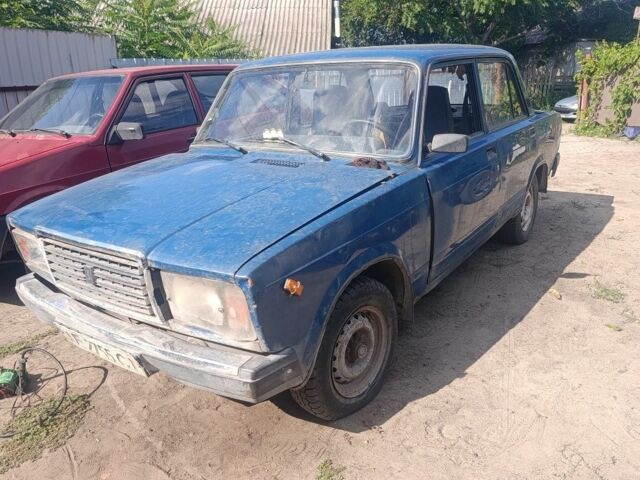 Синий ВАЗ 2107, объемом двигателя 0 л и пробегом 164 тыс. км за 336 $, фото 1 на Automoto.ua