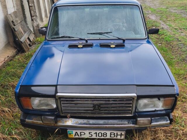 Синій ВАЗ 2107, об'ємом двигуна 1.5 л та пробігом 460 тис. км за 1110 $, фото 1 на Automoto.ua