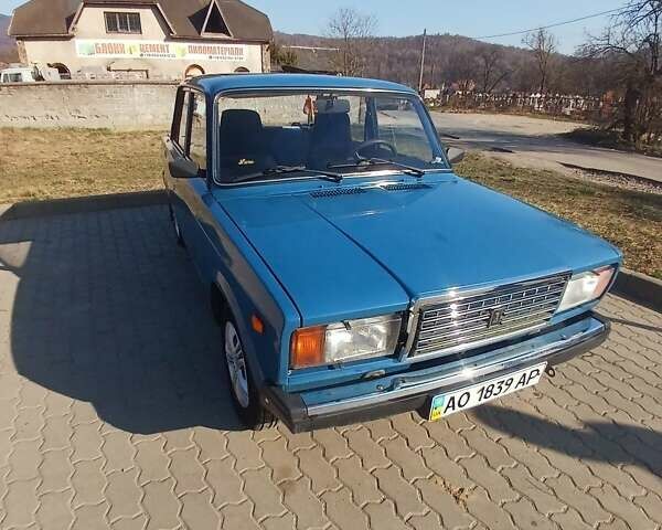 Синій ВАЗ 2107, об'ємом двигуна 0 л та пробігом 117 тис. км за 1650 $, фото 1 на Automoto.ua