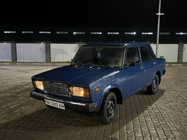 Синій ВАЗ 2107, об'ємом двигуна 1.5 л та пробігом 41 тис. км за 700 $, фото 1 на Automoto.ua