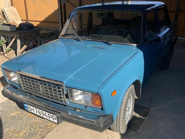Синий ВАЗ 2107, объемом двигателя 1.5 л и пробегом 128 тыс. км за 1900 $, фото 1 на Automoto.ua