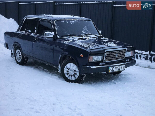 Синий ВАЗ 2107, объемом двигателя 1.45 л и пробегом 102 тыс. км за 1550 $, фото 1 на Automoto.ua