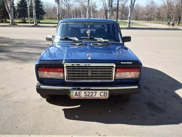 Синий ВАЗ 2107, объемом двигателя 1.5 л и пробегом 65 тыс. км за 1800 $, фото 1 на Automoto.ua