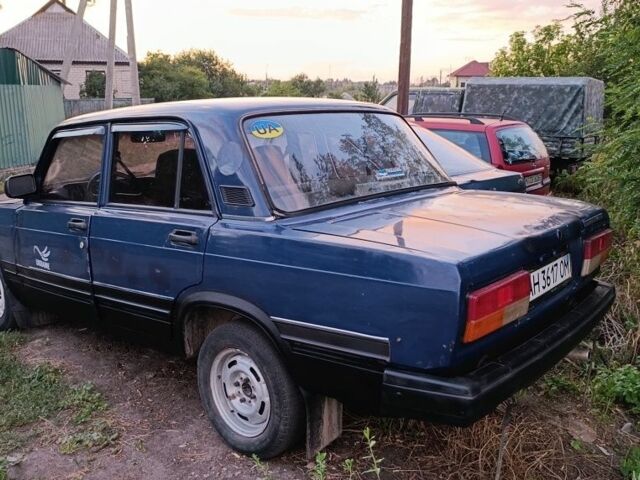 Синій ВАЗ 2107, об'ємом двигуна 0 л та пробігом 78 тис. км за 602 $, фото 1 на Automoto.ua