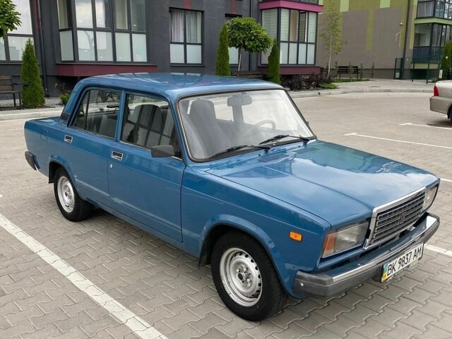 Синий ВАЗ 2107, объемом двигателя 1.6 л и пробегом 80 тыс. км за 1850 $, фото 1 на Automoto.ua