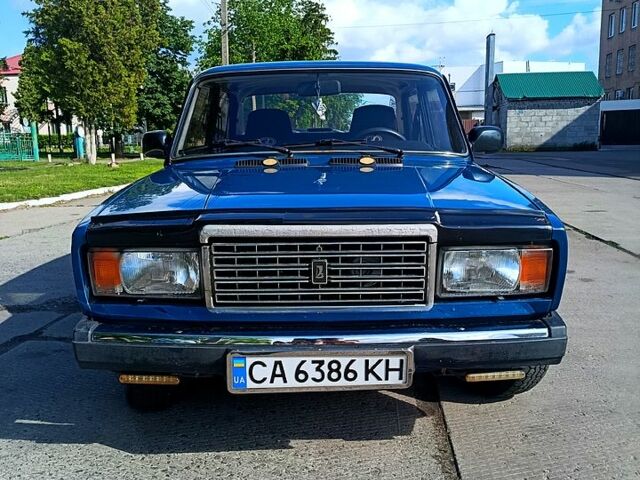 Синий ВАЗ 2107, объемом двигателя 1.5 л и пробегом 67 тыс. км за 1500 $, фото 1 на Automoto.ua