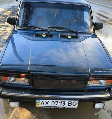 Синий ВАЗ 2107, объемом двигателя 1.45 л и пробегом 99 тыс. км за 1400 $, фото 1 на Automoto.ua