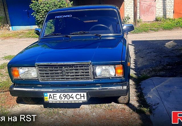 Синий ВАЗ 2107, объемом двигателя 1.5 л и пробегом 45 тыс. км за 2200 $, фото 1 на Automoto.ua