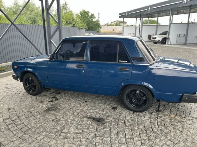 Синий ВАЗ 2107, объемом двигателя 1.5 л и пробегом 147 тыс. км за 1495 $, фото 1 на Automoto.ua