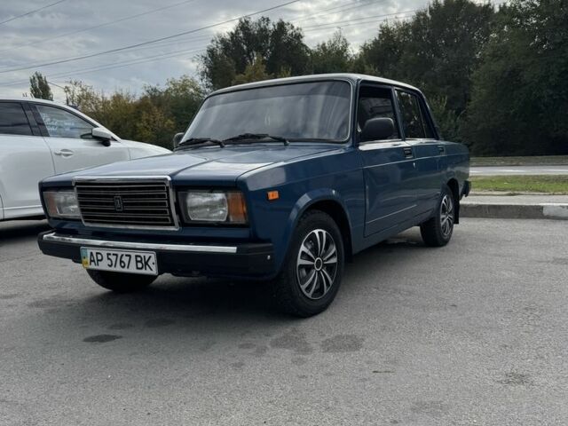 Синий ВАЗ 2107, объемом двигателя 1.5 л и пробегом 3 тыс. км за 1700 $, фото 1 на Automoto.ua