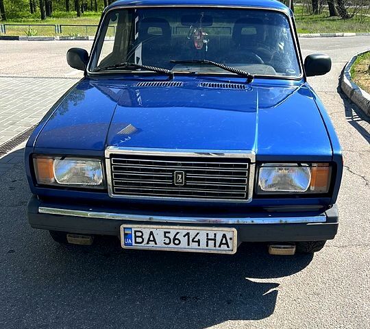 Синий ВАЗ 2107, объемом двигателя 1.5 л и пробегом 0 тыс. км за 2000 $, фото 1 на Automoto.ua