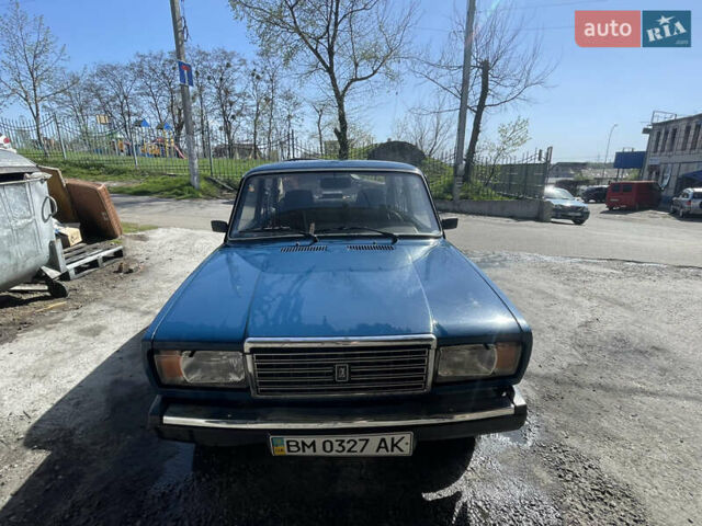 Синий ВАЗ 2107, объемом двигателя 1.57 л и пробегом 24 тыс. км за 2200 $, фото 1 на Automoto.ua
